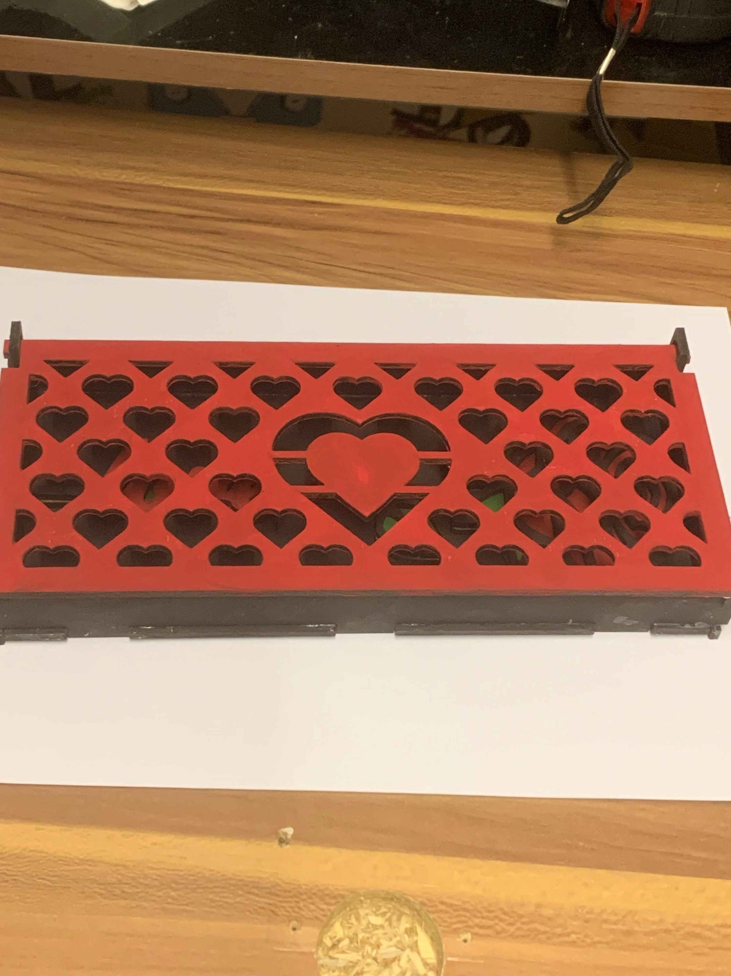 Laser Cut Rose and Gift Box Valentines Day - Snazzy Dudds