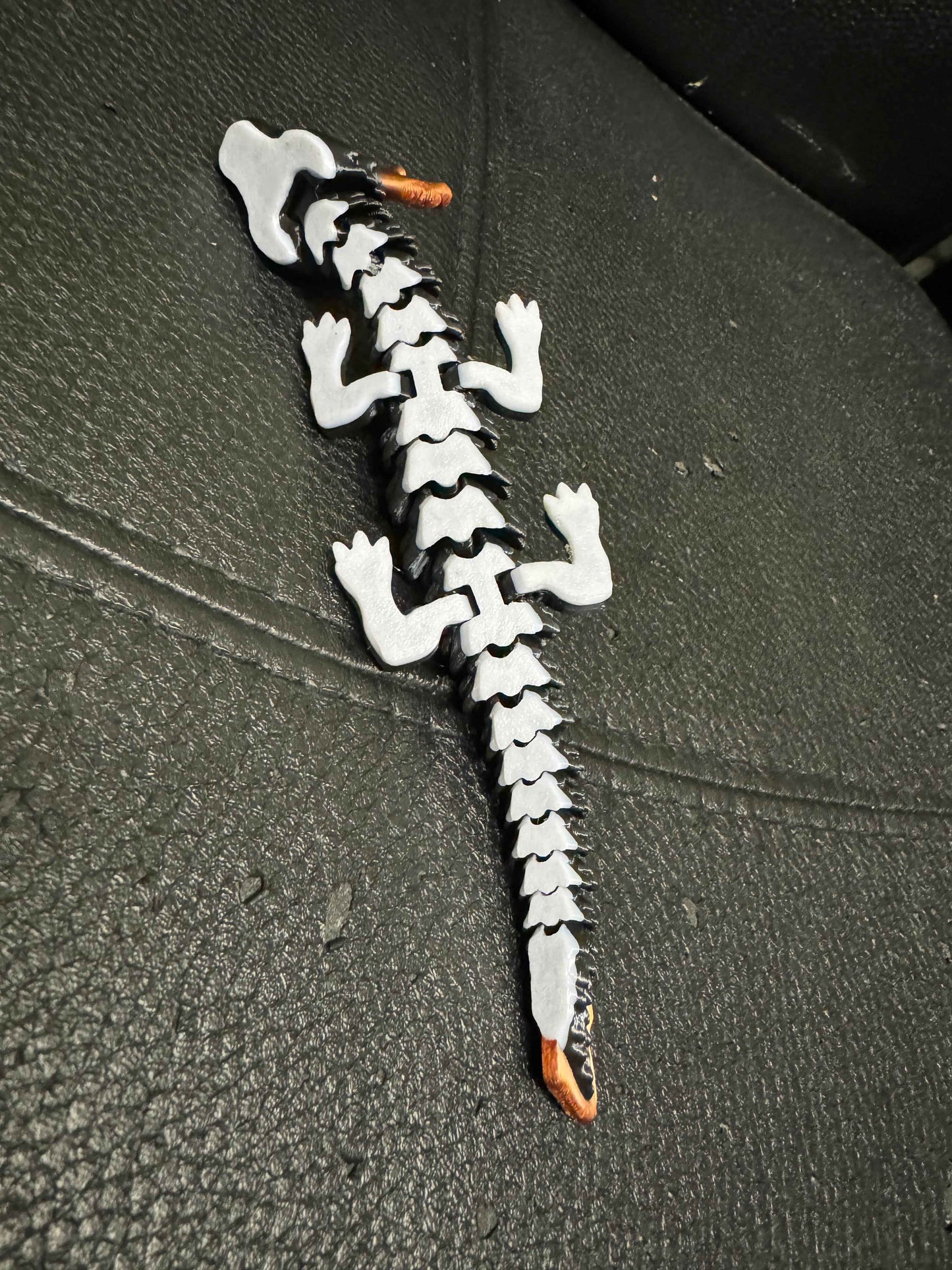 Flexible Fidget Colourful Horned Mini Dragon 3D Printed Articulated Sensory Toy For ADHD Autism Stimming Adults Kids - Snazzy Dudds