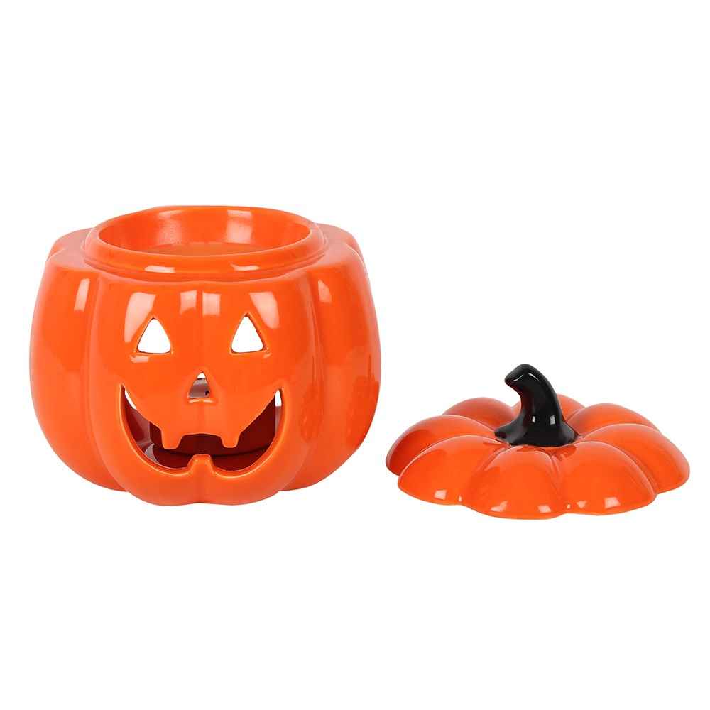 ORANGE JACK-O-LANTERN WAX MELT / OIL BURNER - Snazzy Dudds