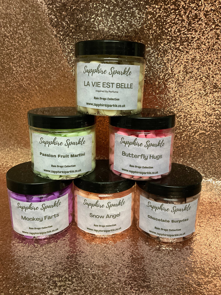 Raindrop Collection Wax Melt Scoopies - Snazzy Dudds