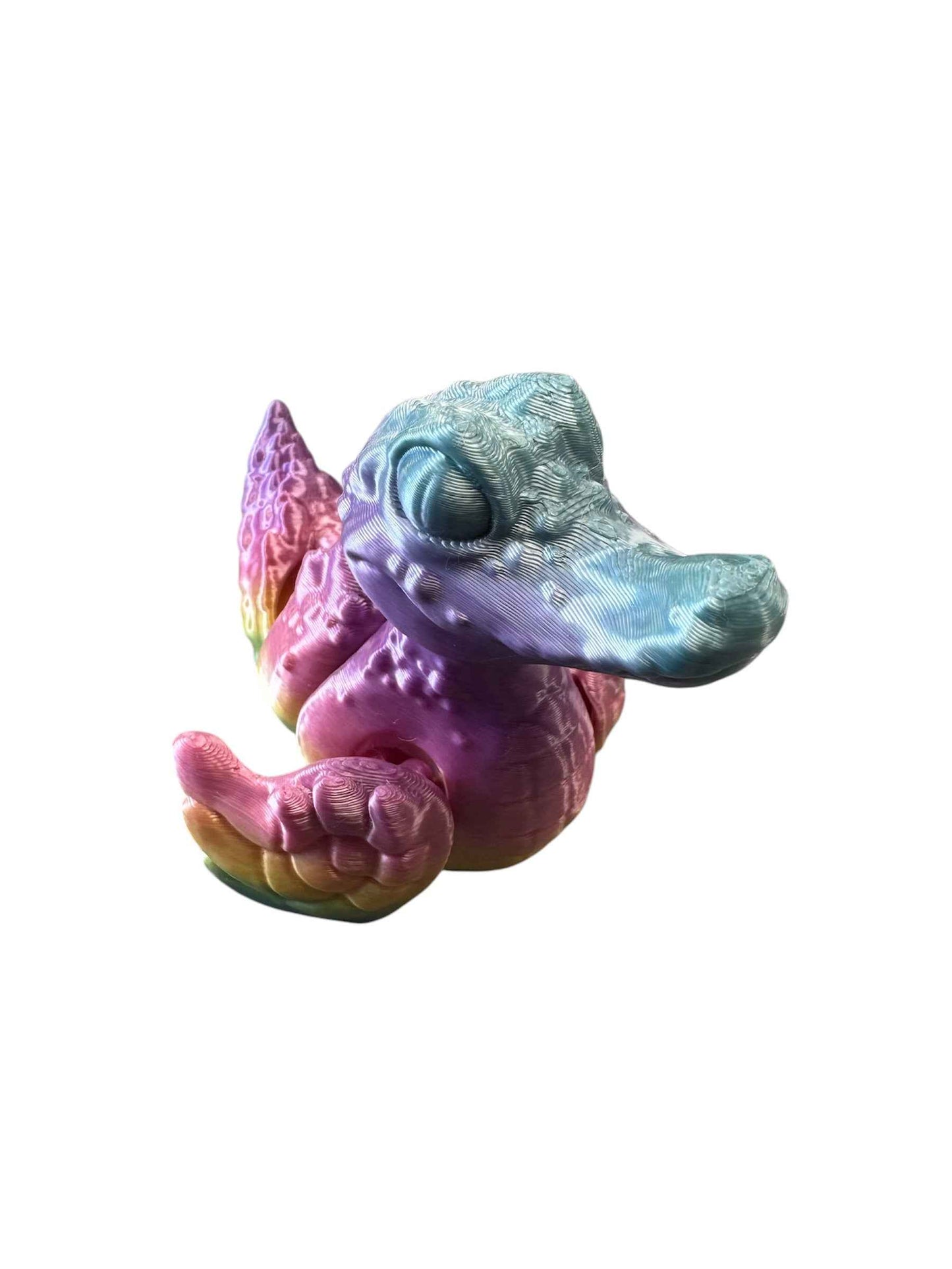 Quackodile Animal Fidget 3D Pla Printed Articulated Toy for Stress Relief, Kids & Adults ADHD - Snazzy Dudds