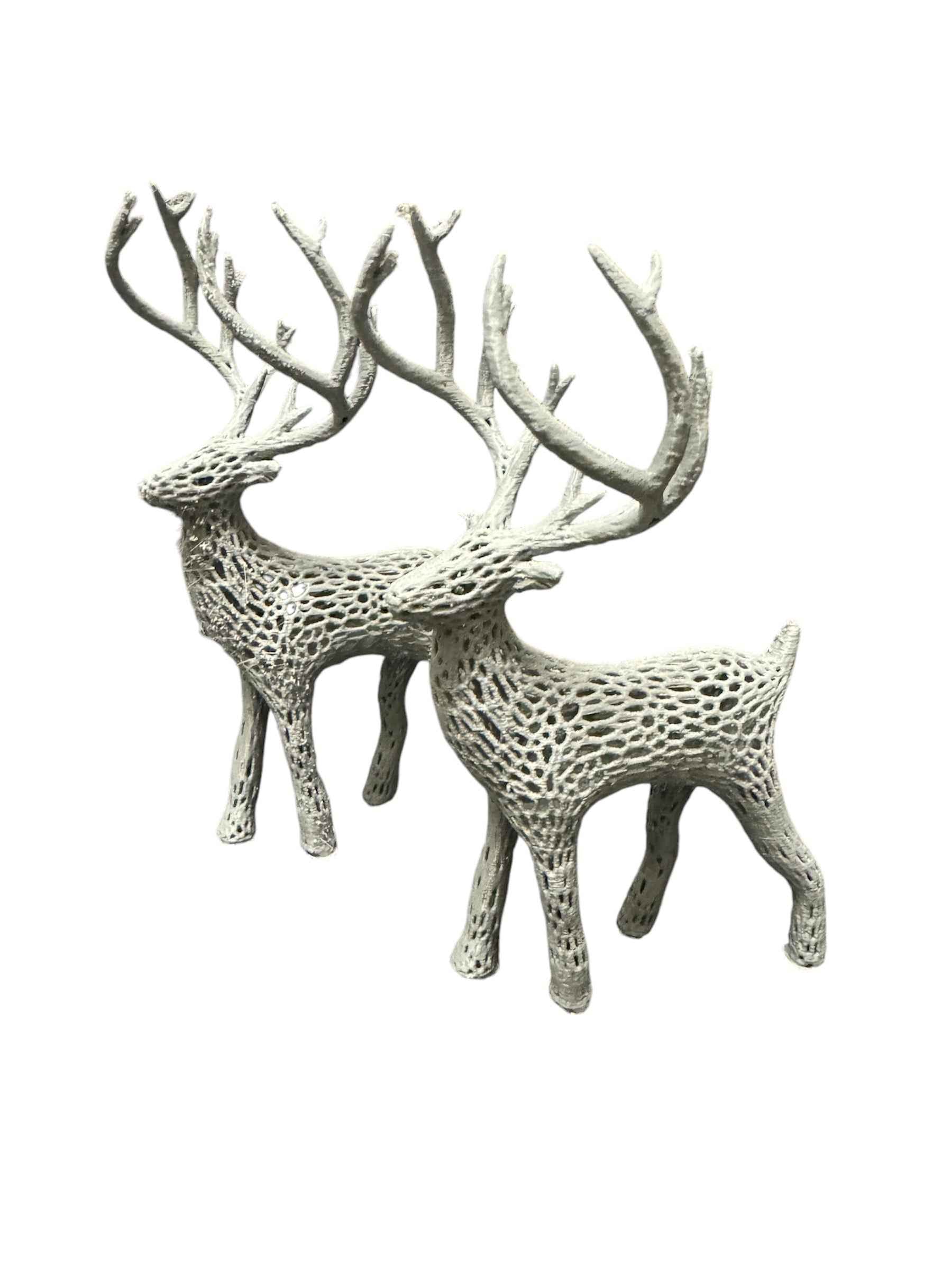 Reindeer - 3D Printed Pla Filament Christmas Ornaments for Christmas Home Decoration. 1 per order - Snazzy Dudds