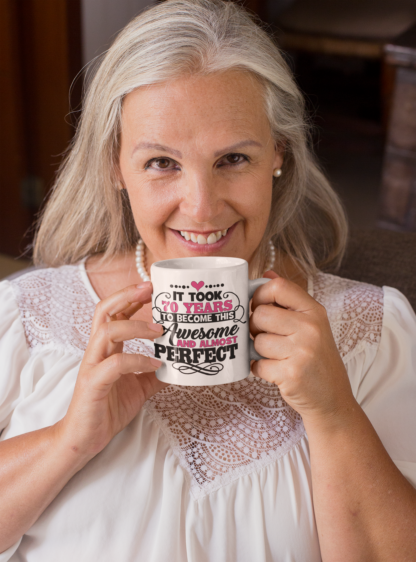 Seventy Birthday 11oz Cup Mug - Snazzy Dudds