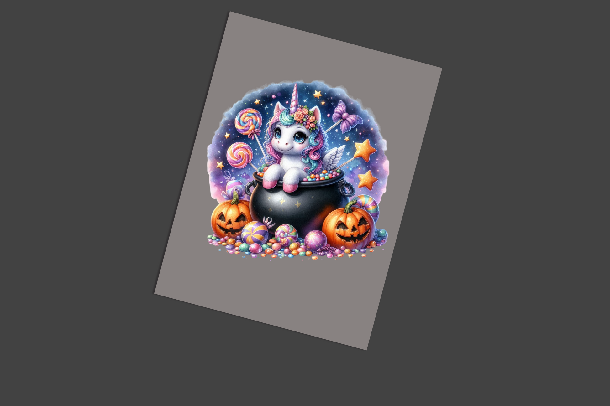 Unicorn Baby - Halloween DTF Transfer - Snazzy Dudds