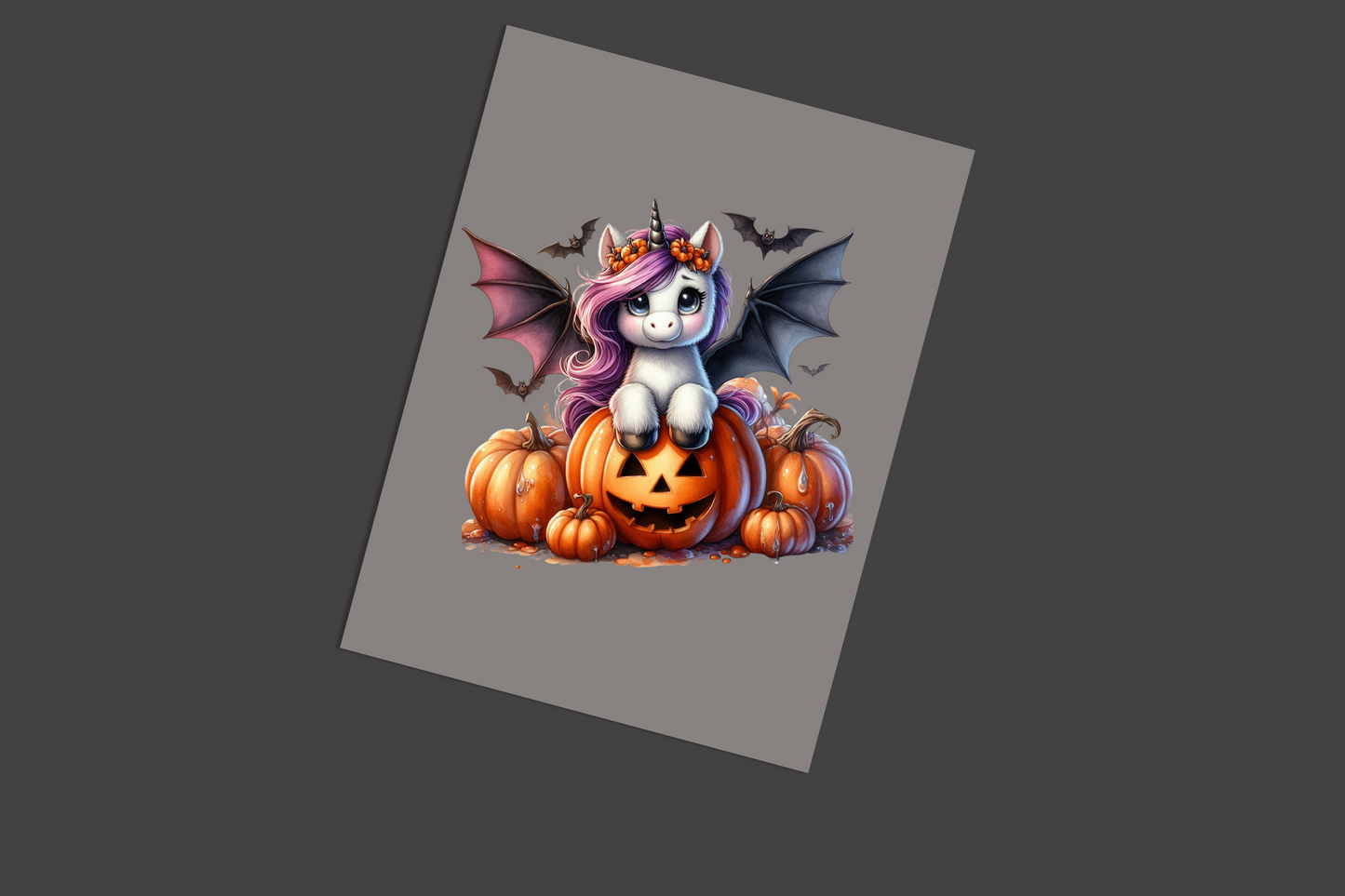 Unicorn Baby - Halloween DTF Transfer - Snazzy Dudds