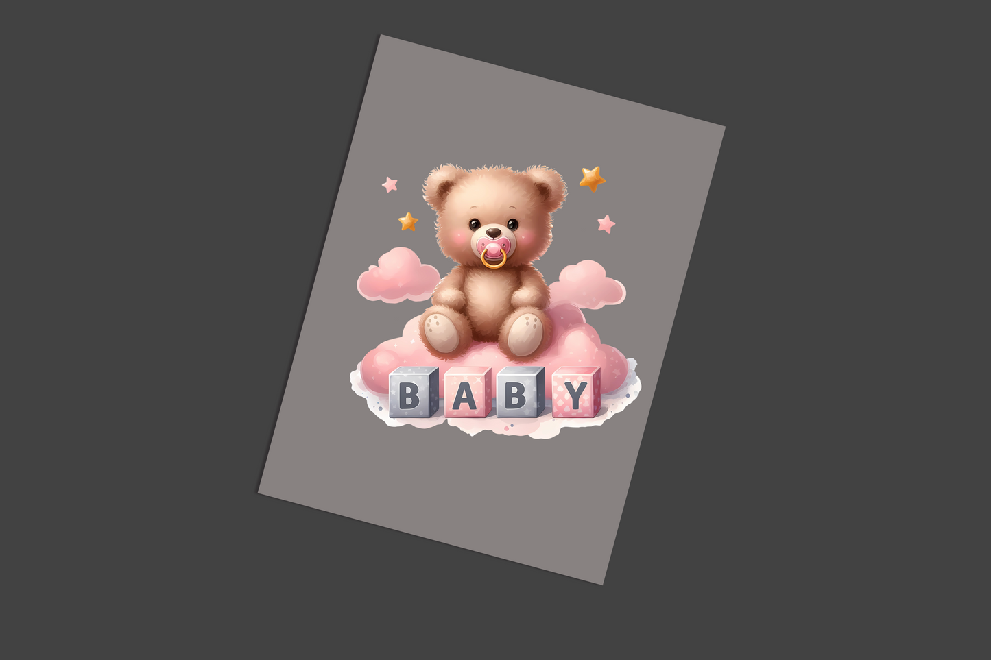 Baby Teady Bear Bundle x10 DTF Transfer - Snazzy Dudds