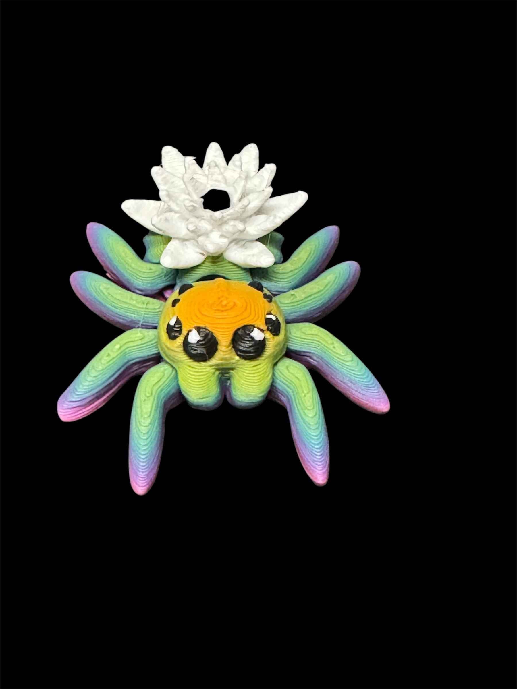 Fidget Lilly Spider 3D Printed Articulated Sensory Toy For ADHD Autism Stimming Adults Kids - Snazzy Dudds