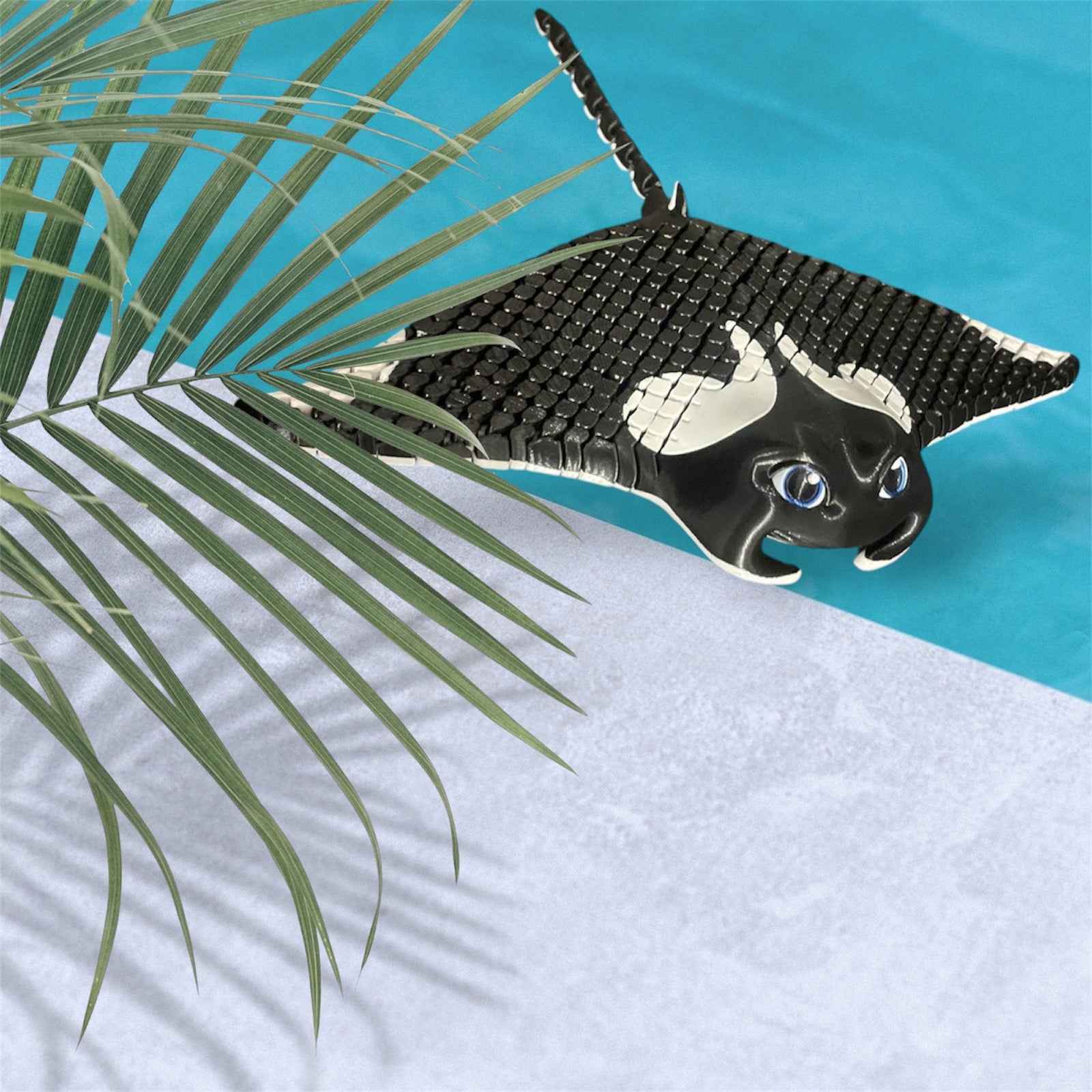 Manta Ray Flexible Fidget Colourful Fish 3D Printed Articulated Sensory Toy For ADHD Autism Stimming Adults Kids - Snazzy Dudds
