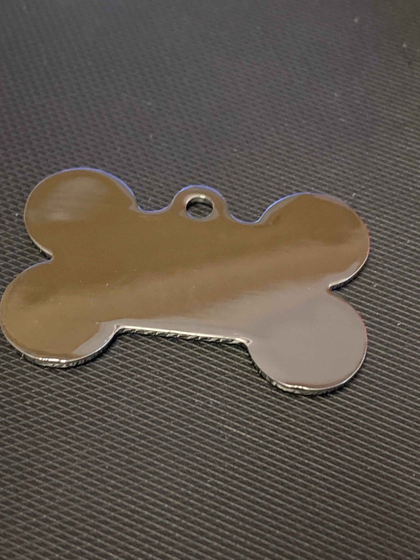 Bone Shape Coloured Paw Dog Puppy, Cat Name ID Engraved Tag - Snazzy Dudds