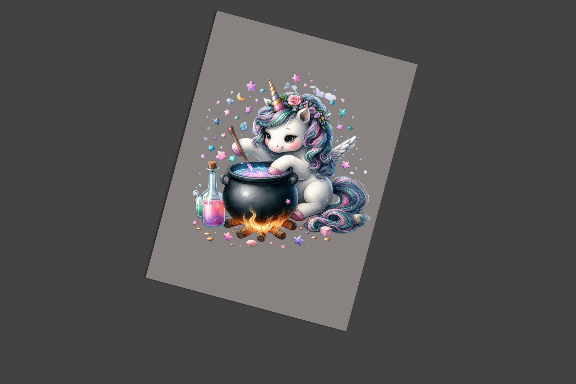 Unicorn Baby - Halloween DTF Transfer - Snazzy Dudds