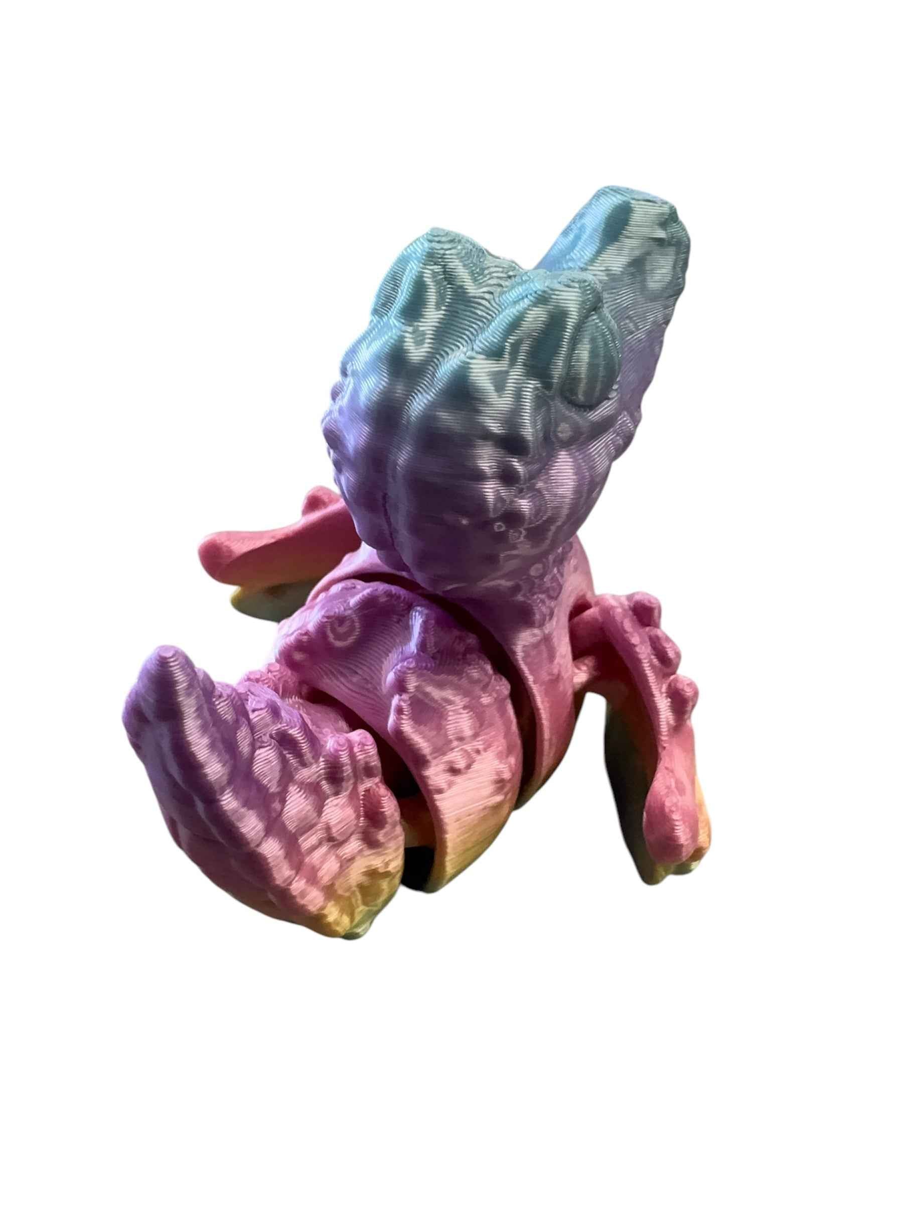 Quackodile Animal Fidget 3D Pla Printed Articulated Toy for Stress Relief, Kids & Adults ADHD - Snazzy Dudds