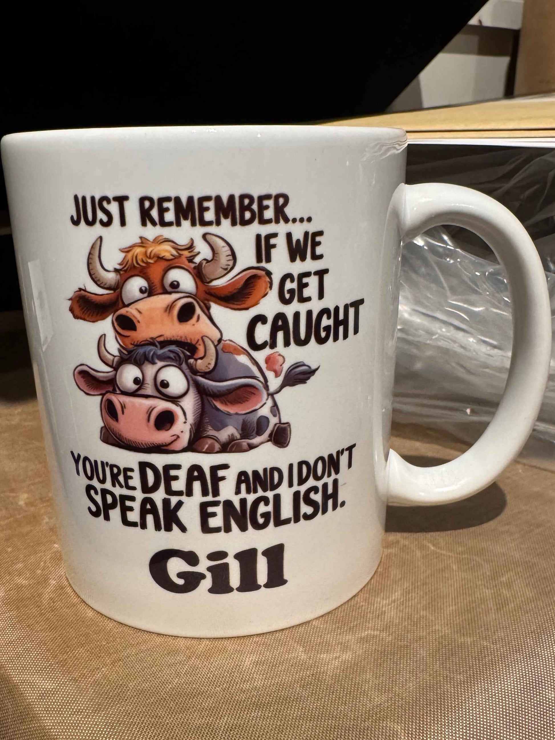 Just Remember If We Get Caught Funny 11oz Cup Mug - Snazzy Dudds