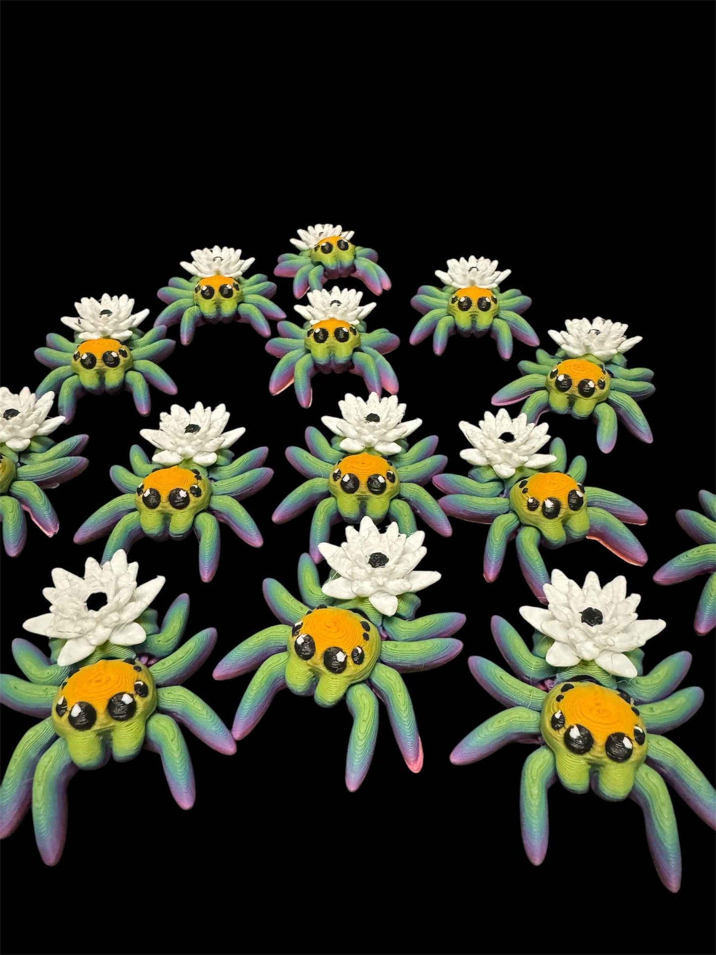 Fidget Lilly Spider 3D Printed Articulated Sensory Toy For ADHD Autism Stimming Adults Kids - Snazzy Dudds