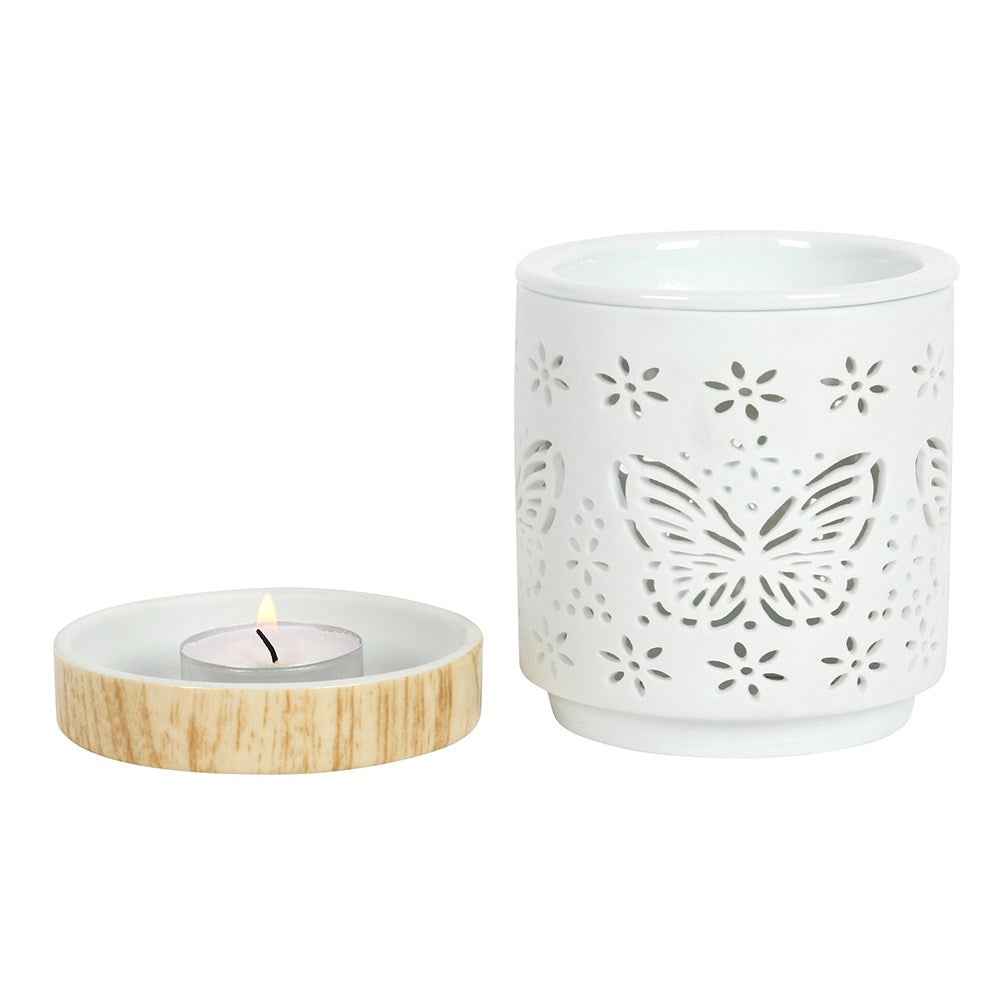 CERAMIC BUTTERFLY OIL BURNER - Snazzy Dudds