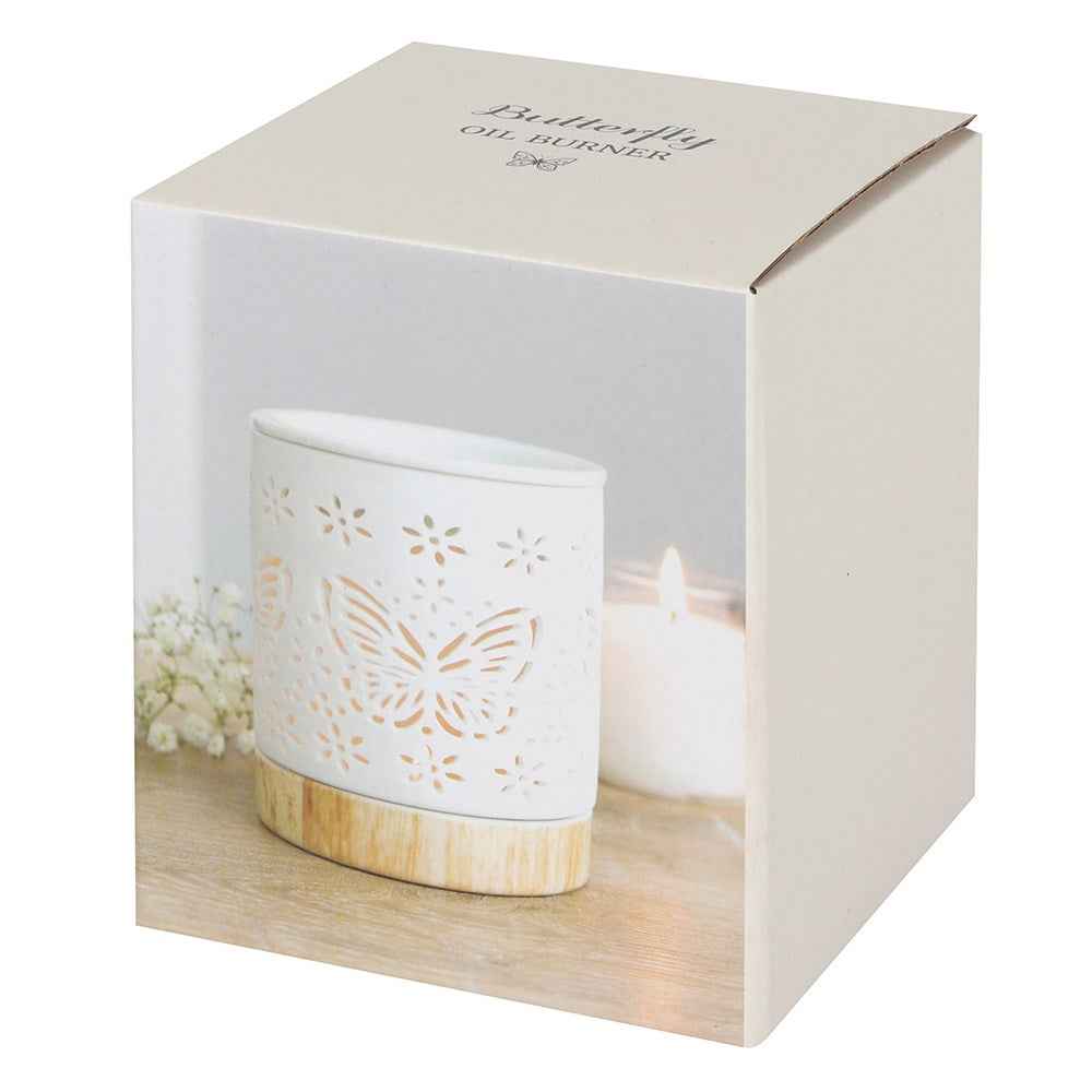CERAMIC BUTTERFLY OIL BURNER - Snazzy Dudds