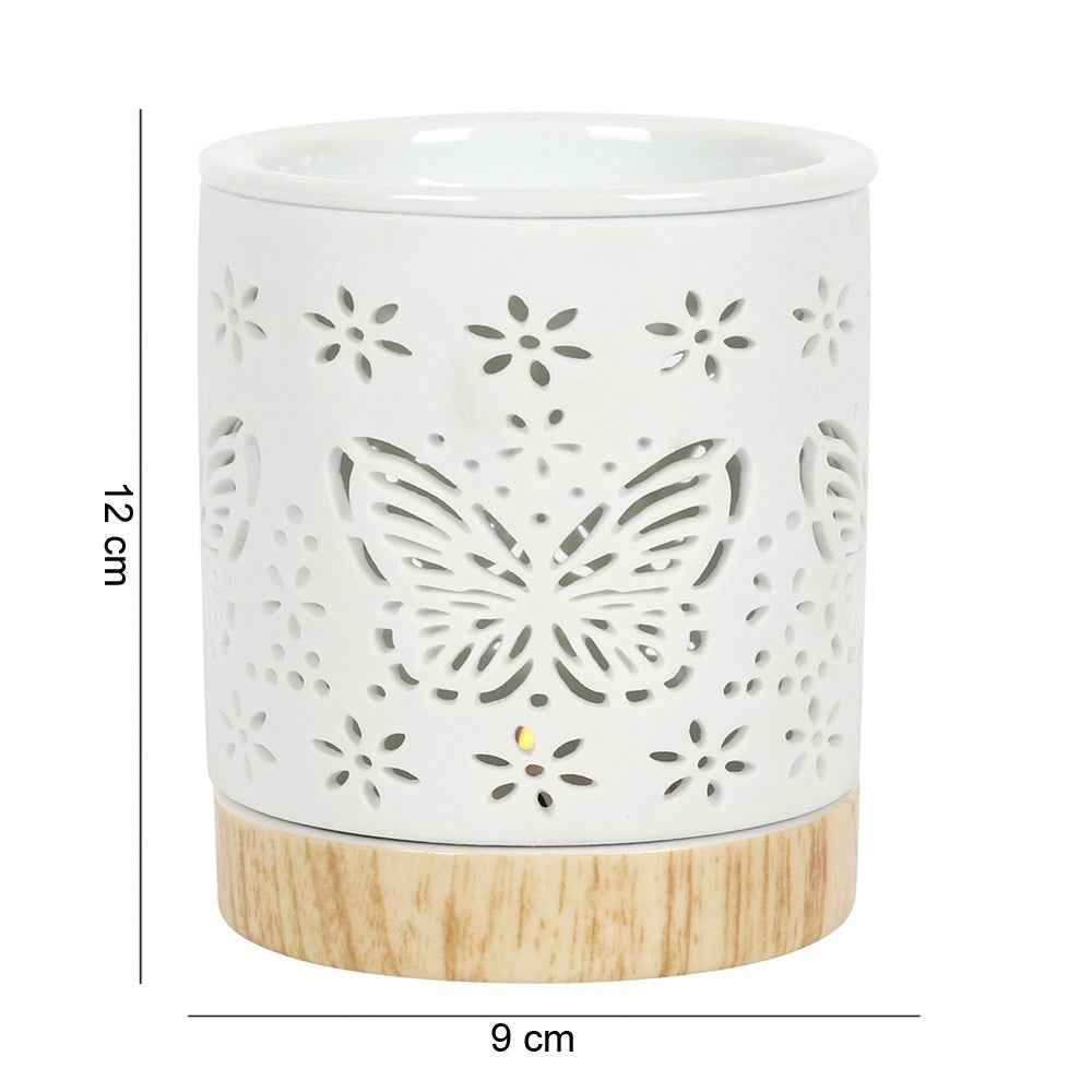 CERAMIC BUTTERFLY OIL BURNER - Snazzy Dudds