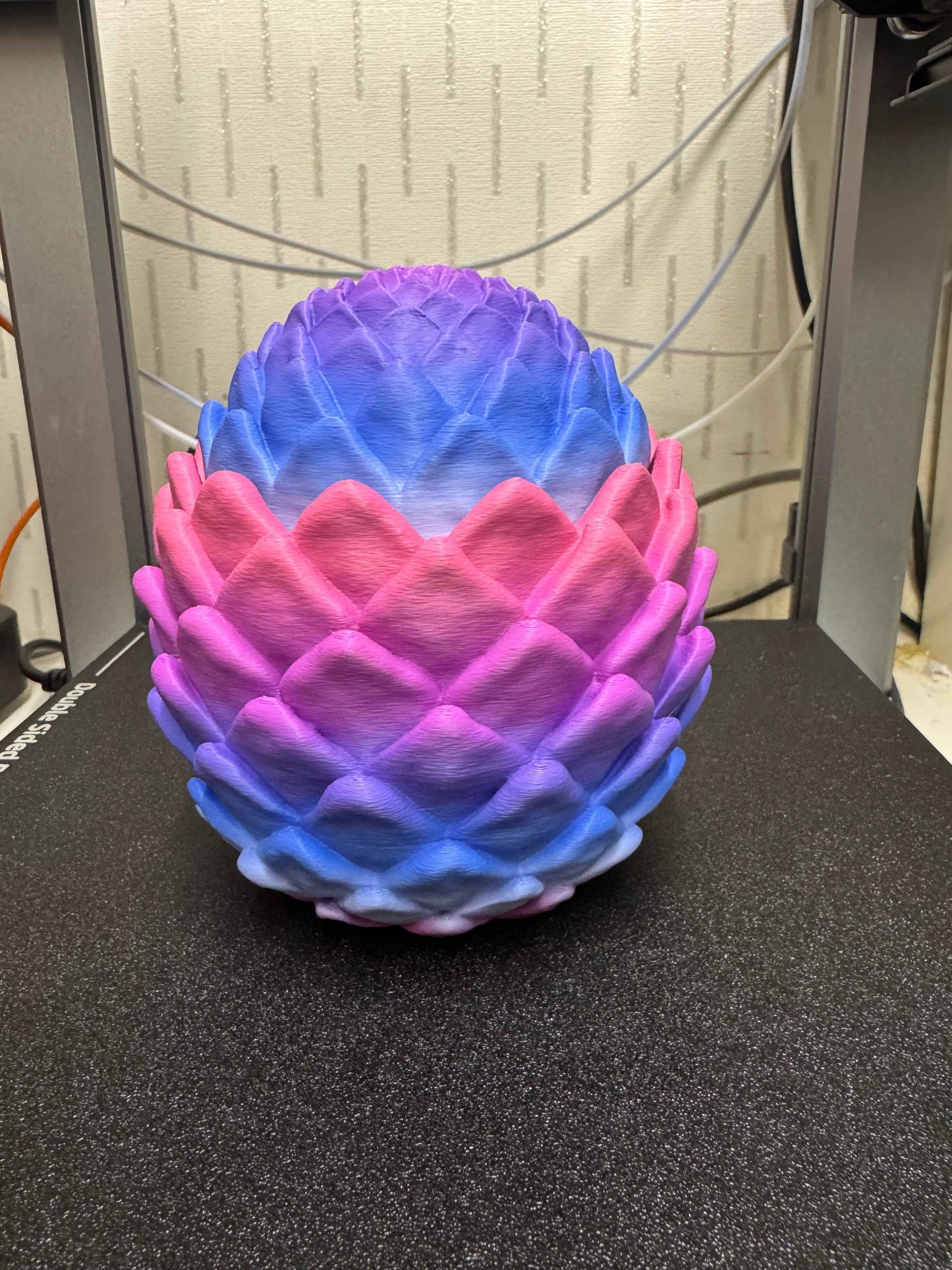 Dragon Egg diamond Colourful 3D Printed- Dragon inside - Snazzy Dudds