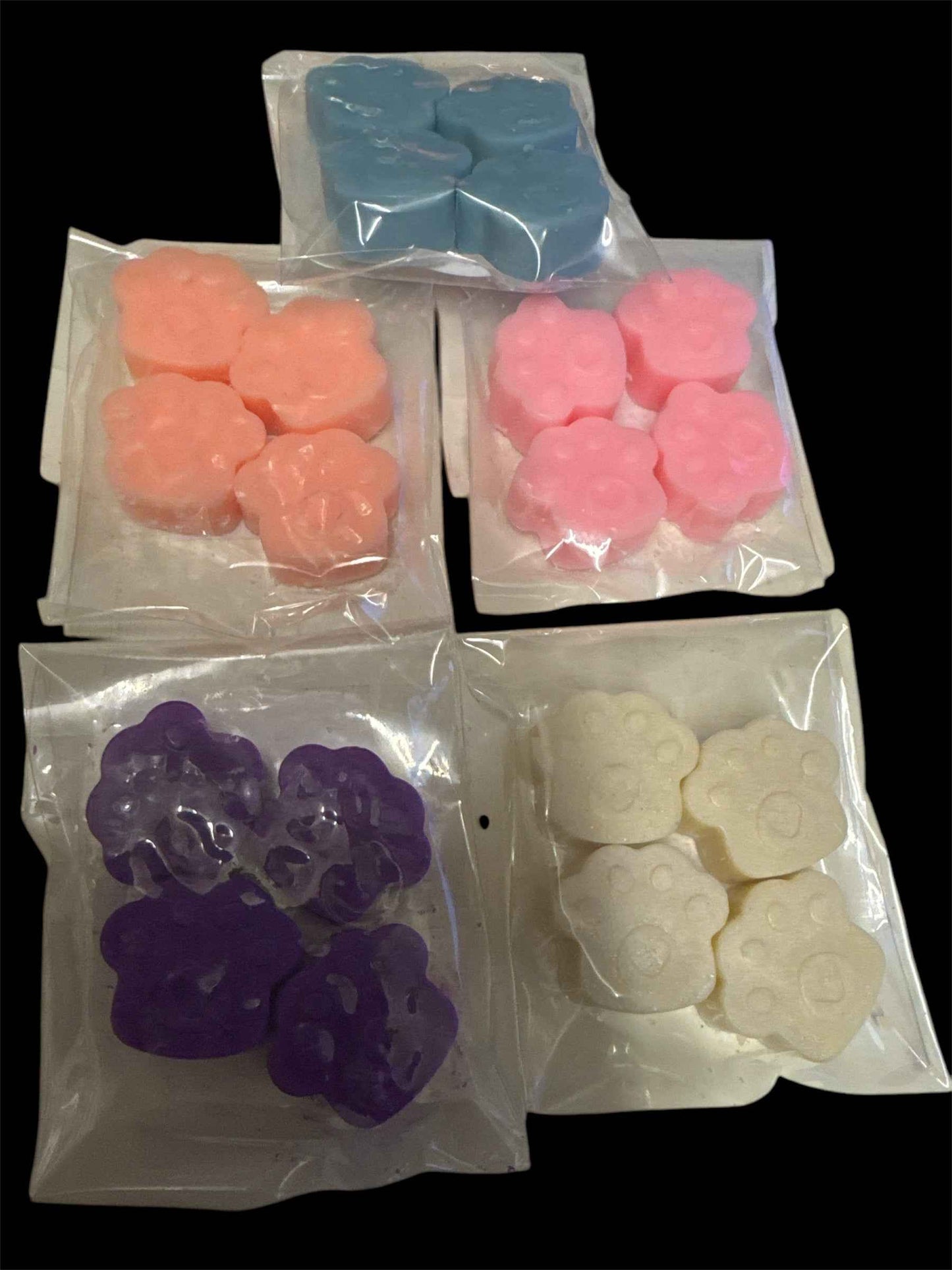 Mini Paw Print Shape Wax Melts Perfect For Pet Lovers - Snazzy Dudds