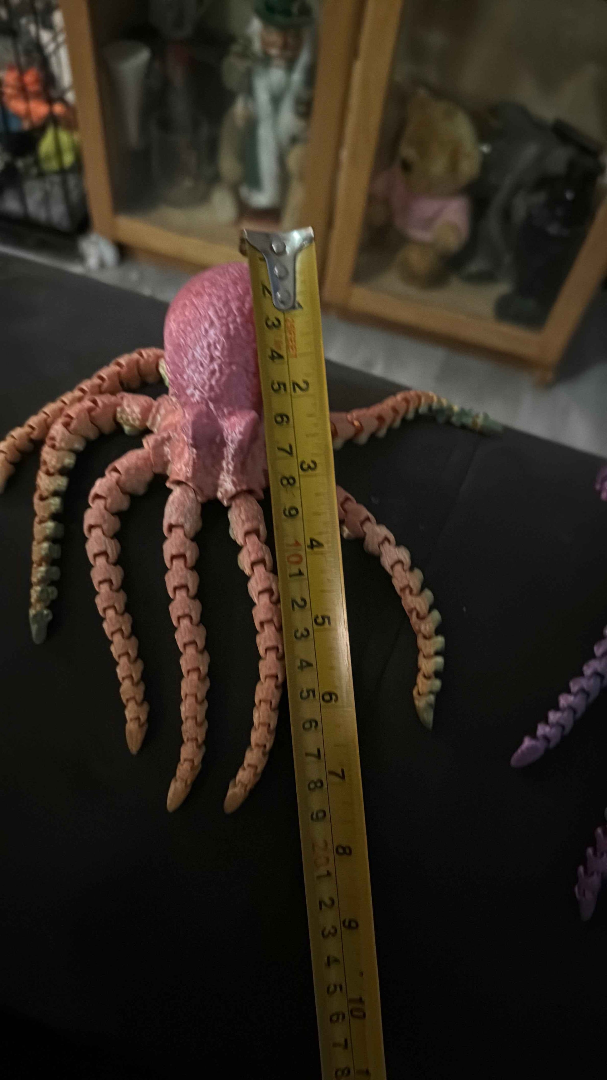 Flexible Fidget Colourful Octopus 3D Printed Articulated Sensory Toy For ADHD Autism Stimming Adults Kids - Snazzy Dudds