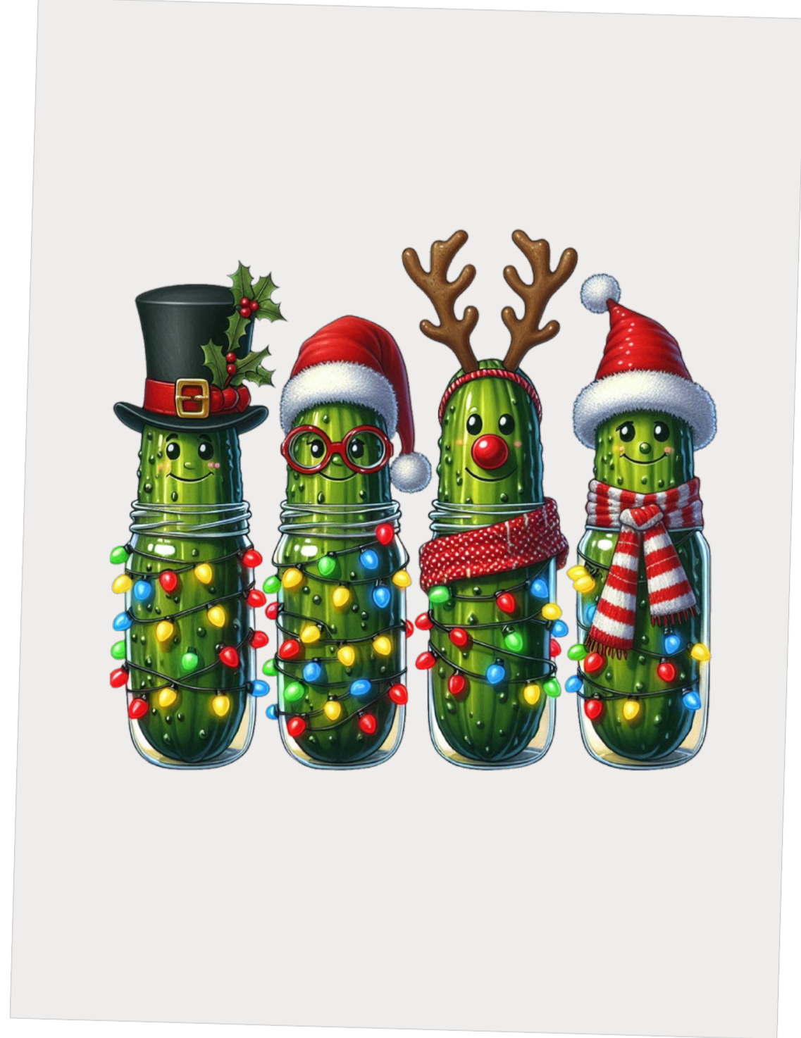 Christmas Pickles DTF Transfer - Snazzy Dudds