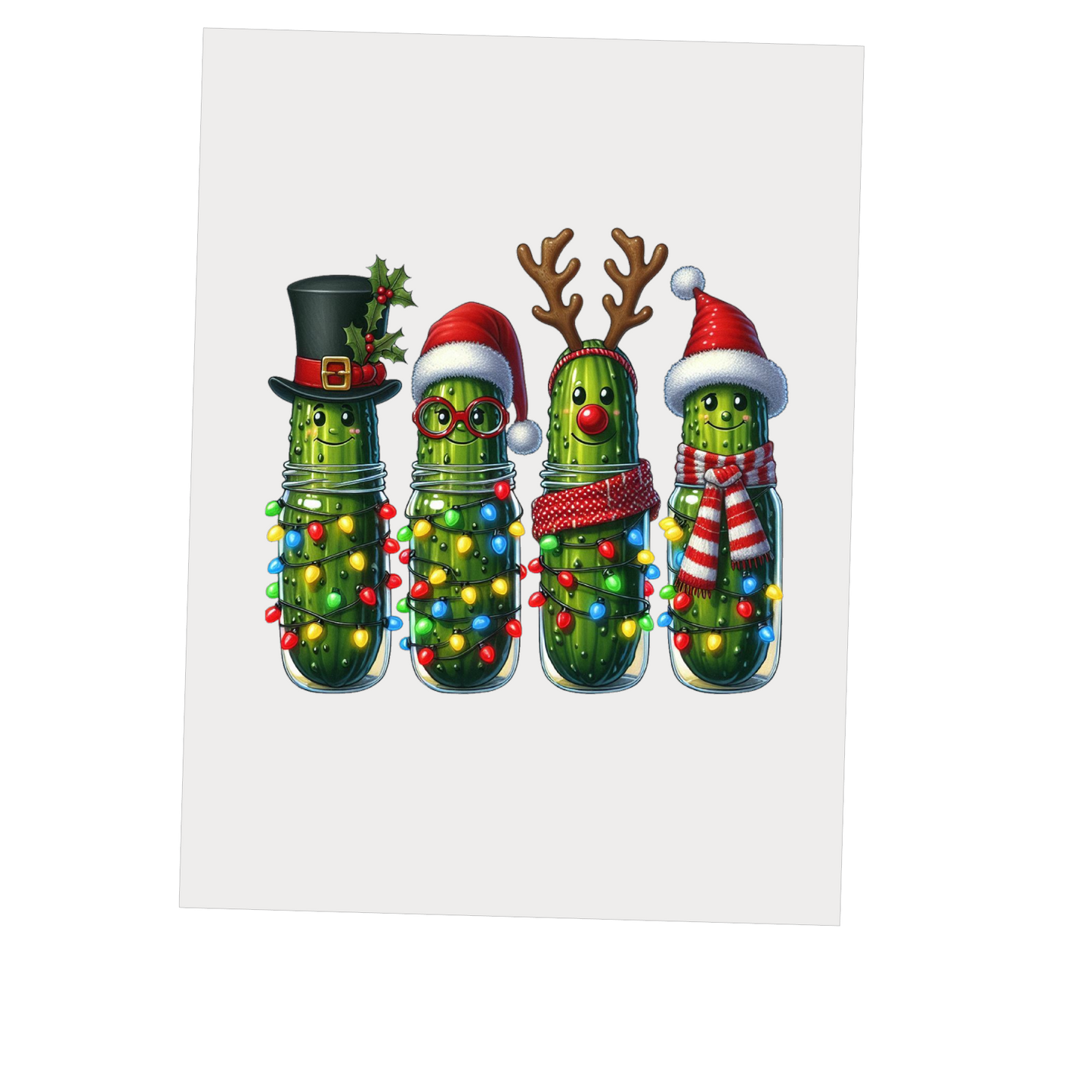 Christmas Pickles DTF Transfer - Snazzy Dudds