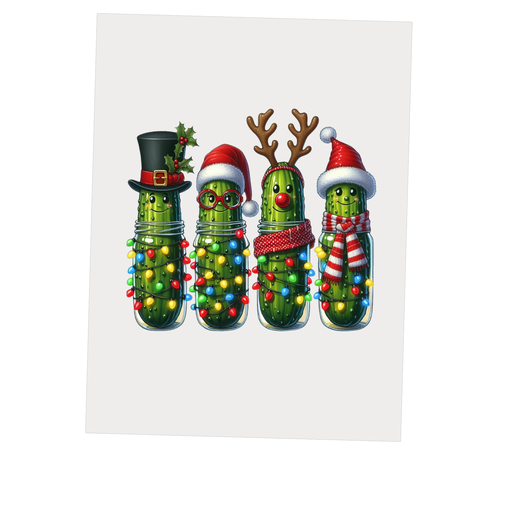 Christmas Pickles DTF Transfer - Snazzy Dudds