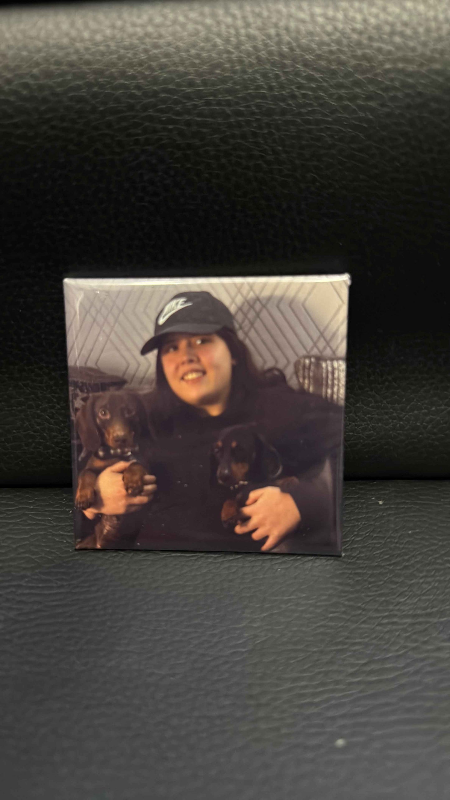Custom Photo Magnet - Personalized Memories Keepsake for Fridge or Office Decor - Magnetic, Lightweight - Snazzy Dudds