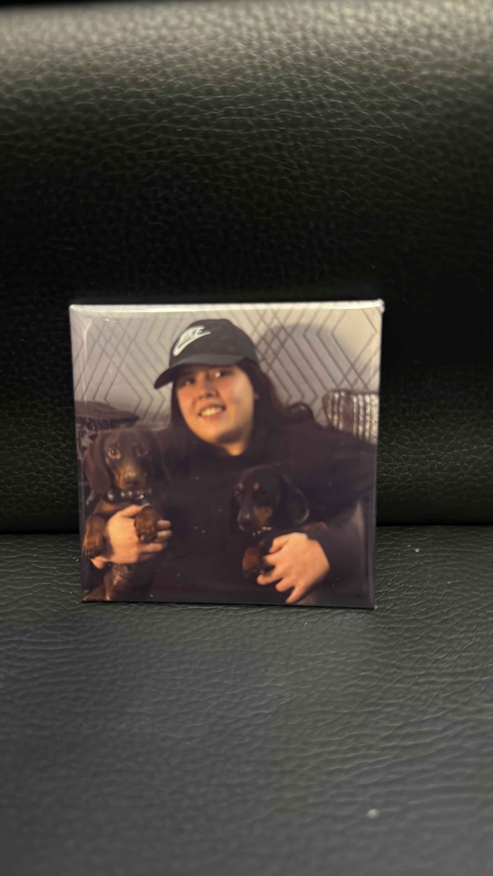Custom Photo Magnet - Personalized Memories Keepsake for Fridge or Office Decor - Magnetic, Lightweight - Snazzy Dudds