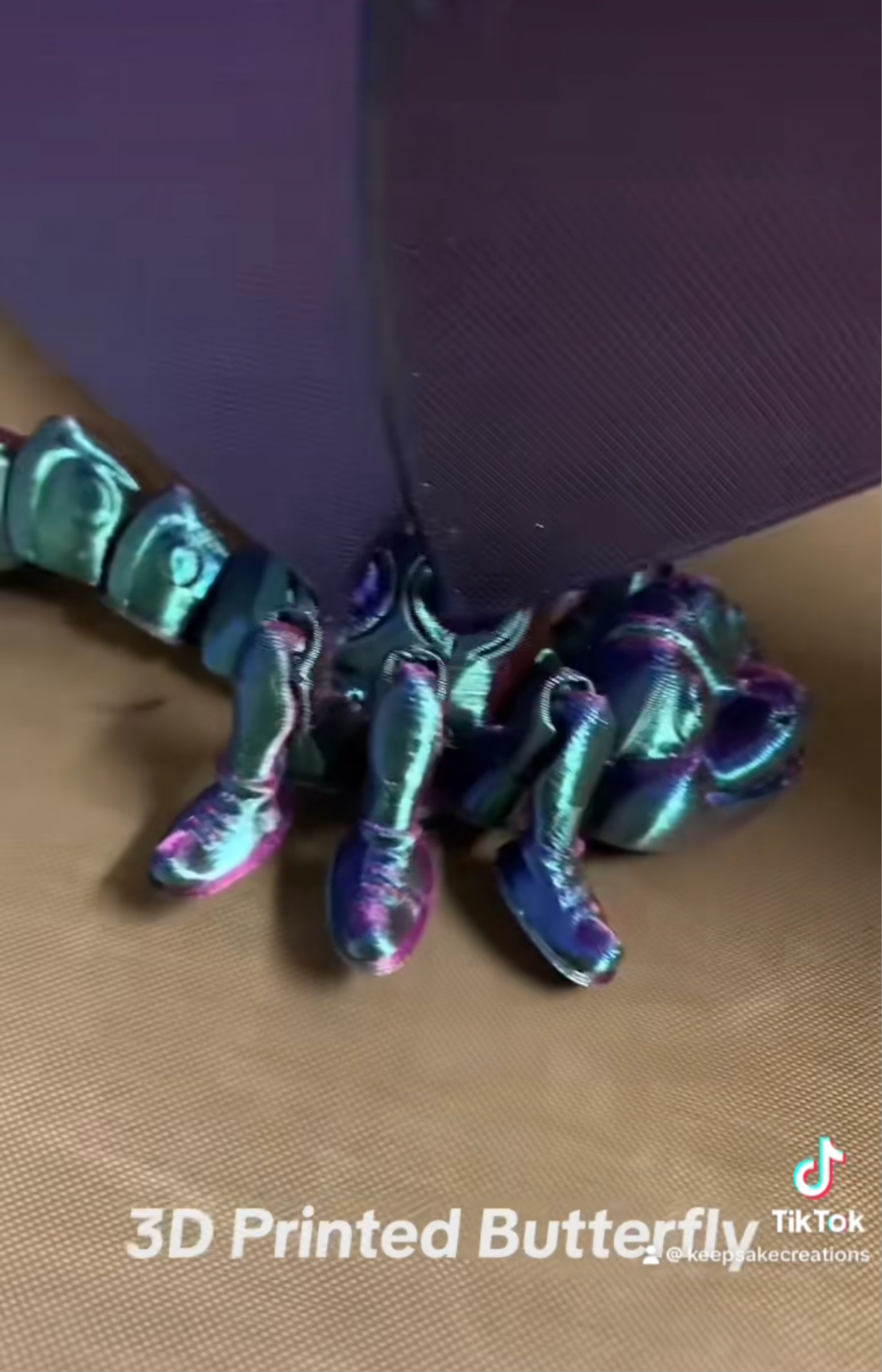 3D Printed Butterfly fidget - Snazzy Dudds