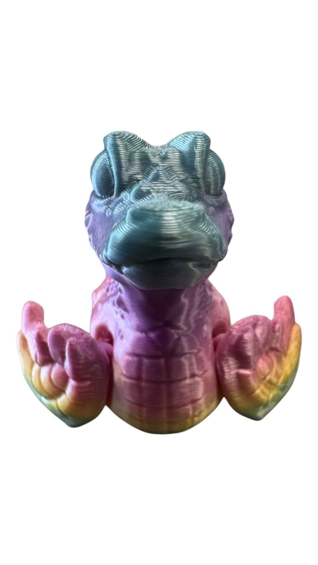 Quackodile Animal Fidget 3D Pla Printed Articulated Toy for Stress Relief, Kids & Adults ADHD - Snazzy Dudds