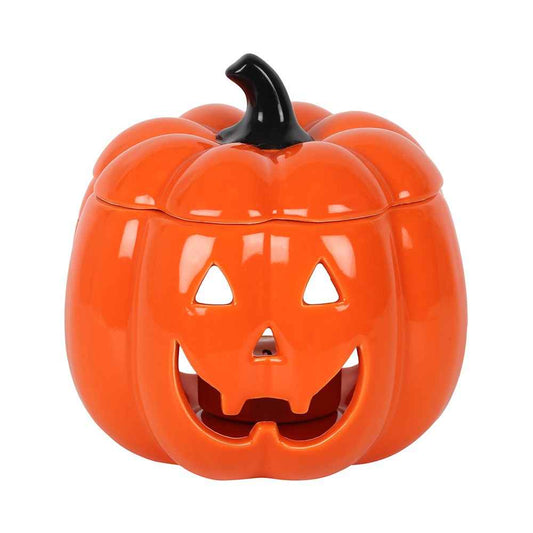 ORANGE JACK-O-LANTERN WAX MELT / OIL BURNER - Snazzy Dudds