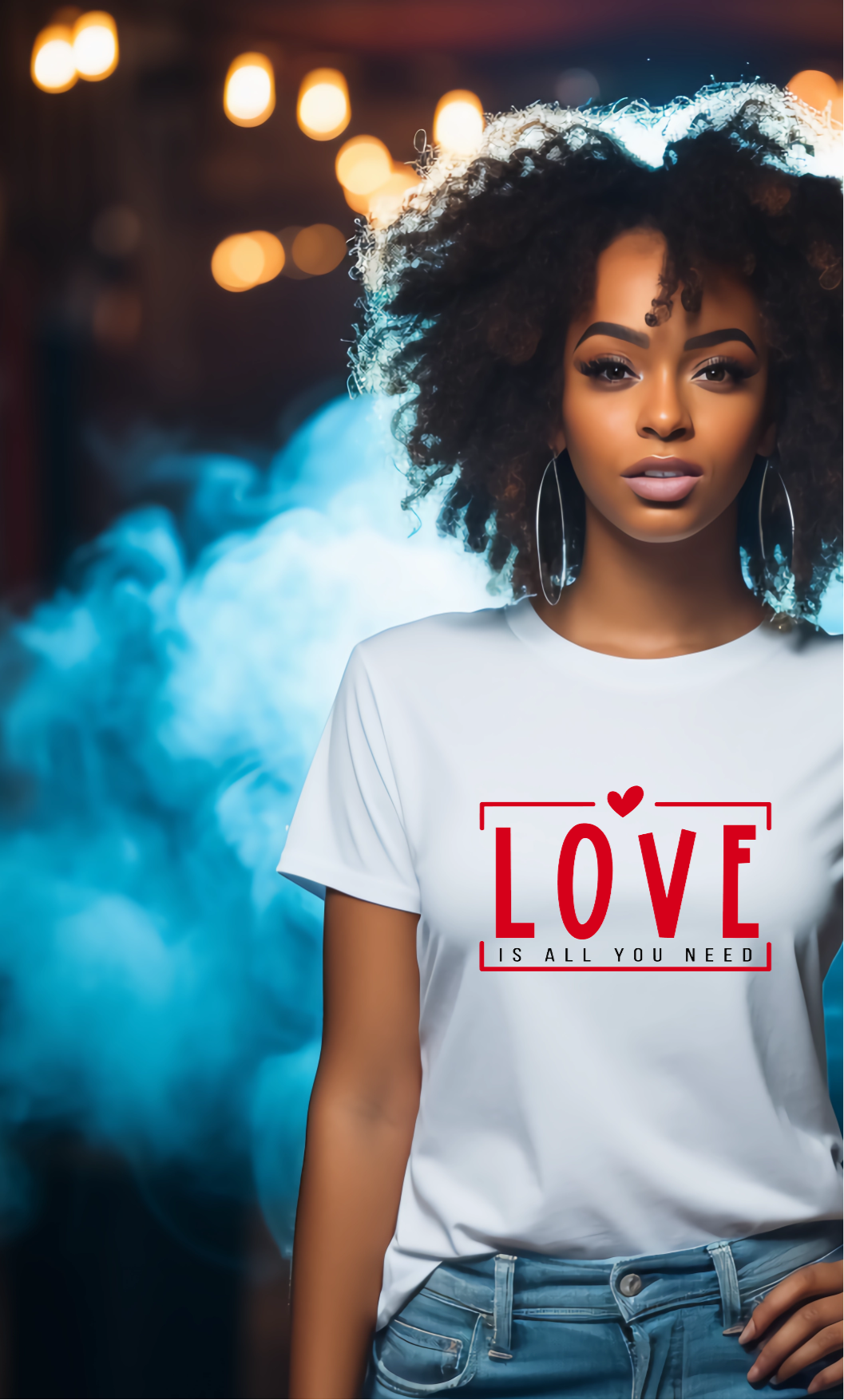 Love Is All You Need Valentine Day Tshirt - Snazzy Dudds