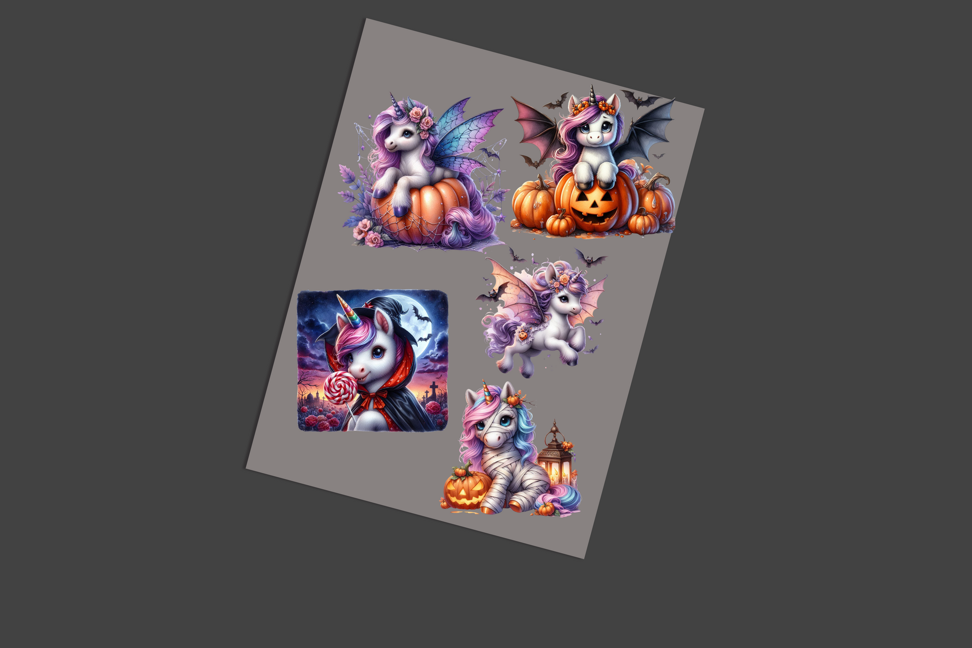 Unicorn Baby - Halloween DTF Transfer - Snazzy Dudds