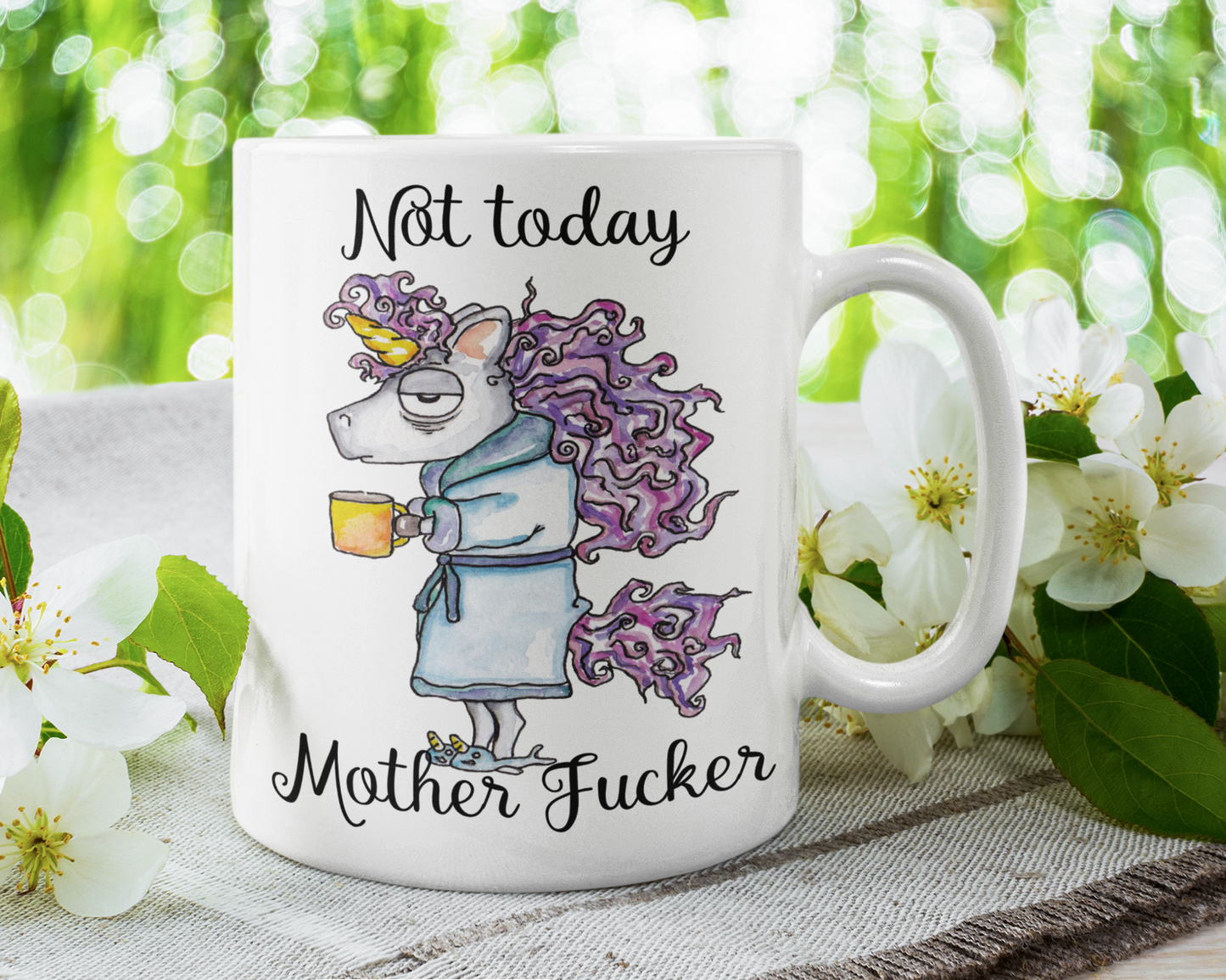 Not Today - Rude Cup - Snazzy Dudds