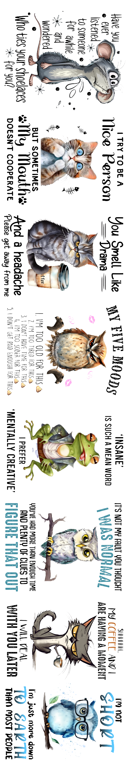 Sarcastic DTF Gang Sheet 11.5" x 72" Bundle
