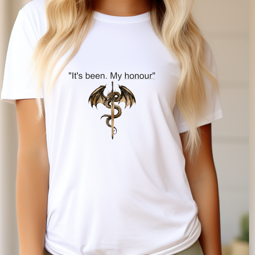 FW Dragon Rider Book Lover Graphic Tee for Men & Women, - Snazzy Dudds