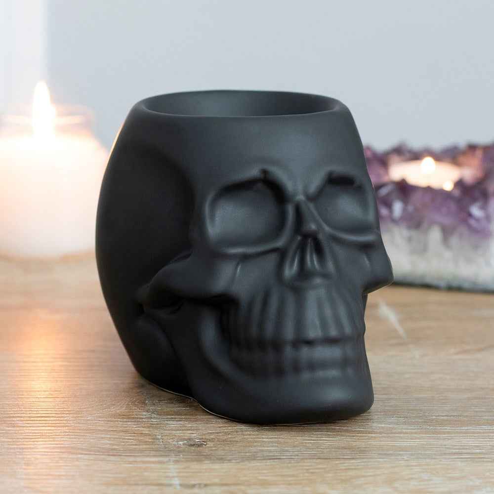 Black Skull WAX MELT / OIL BURNER - Snazzy Dudds