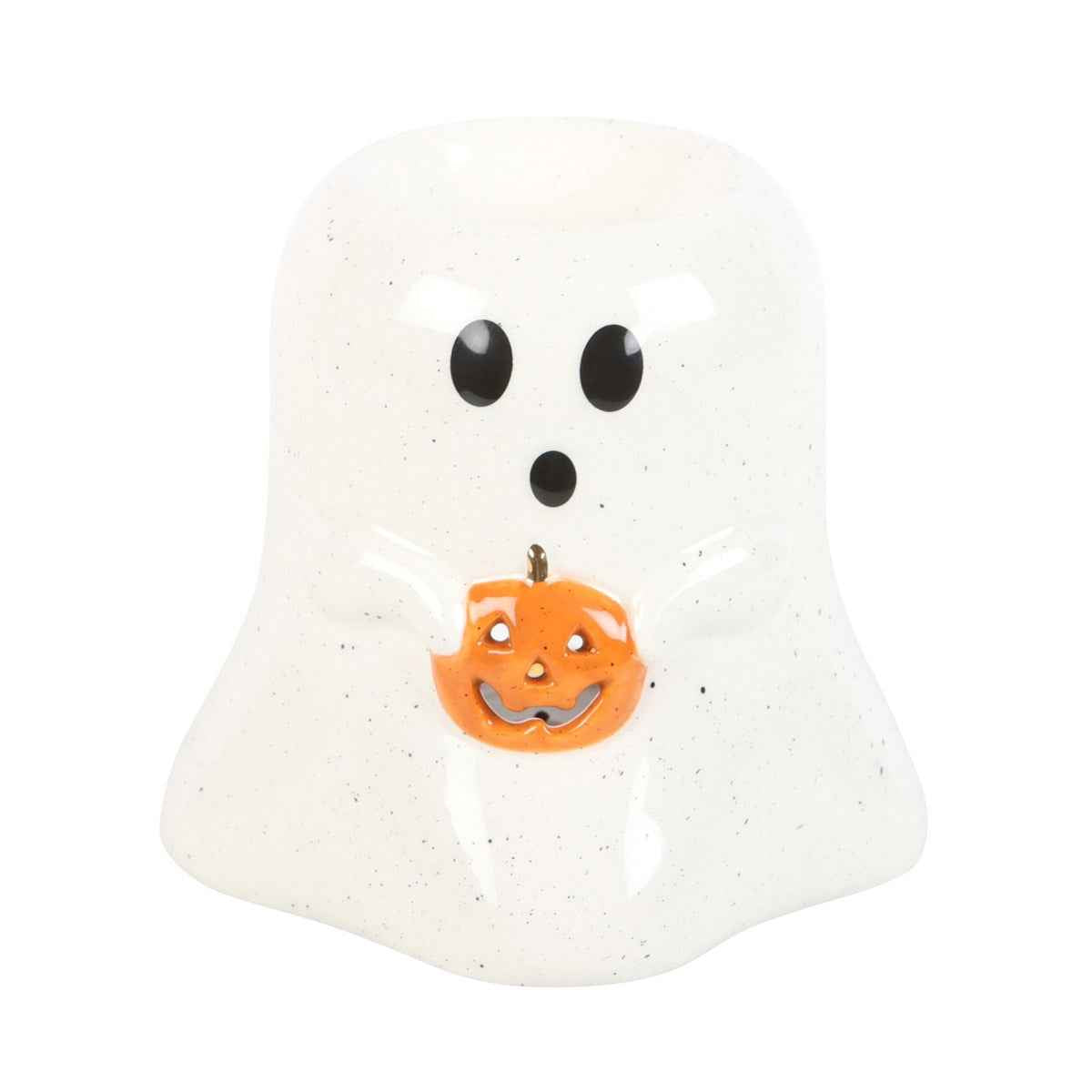 GHOST SHAPED Wax / OIL BURNER WITH PUMPKIN With FREE GIFT - Snazzy Dudds