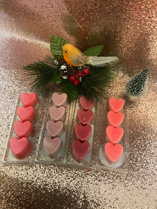 Heart Clam Shell Wax Melt Snap Bar - Snazzy Dudds
