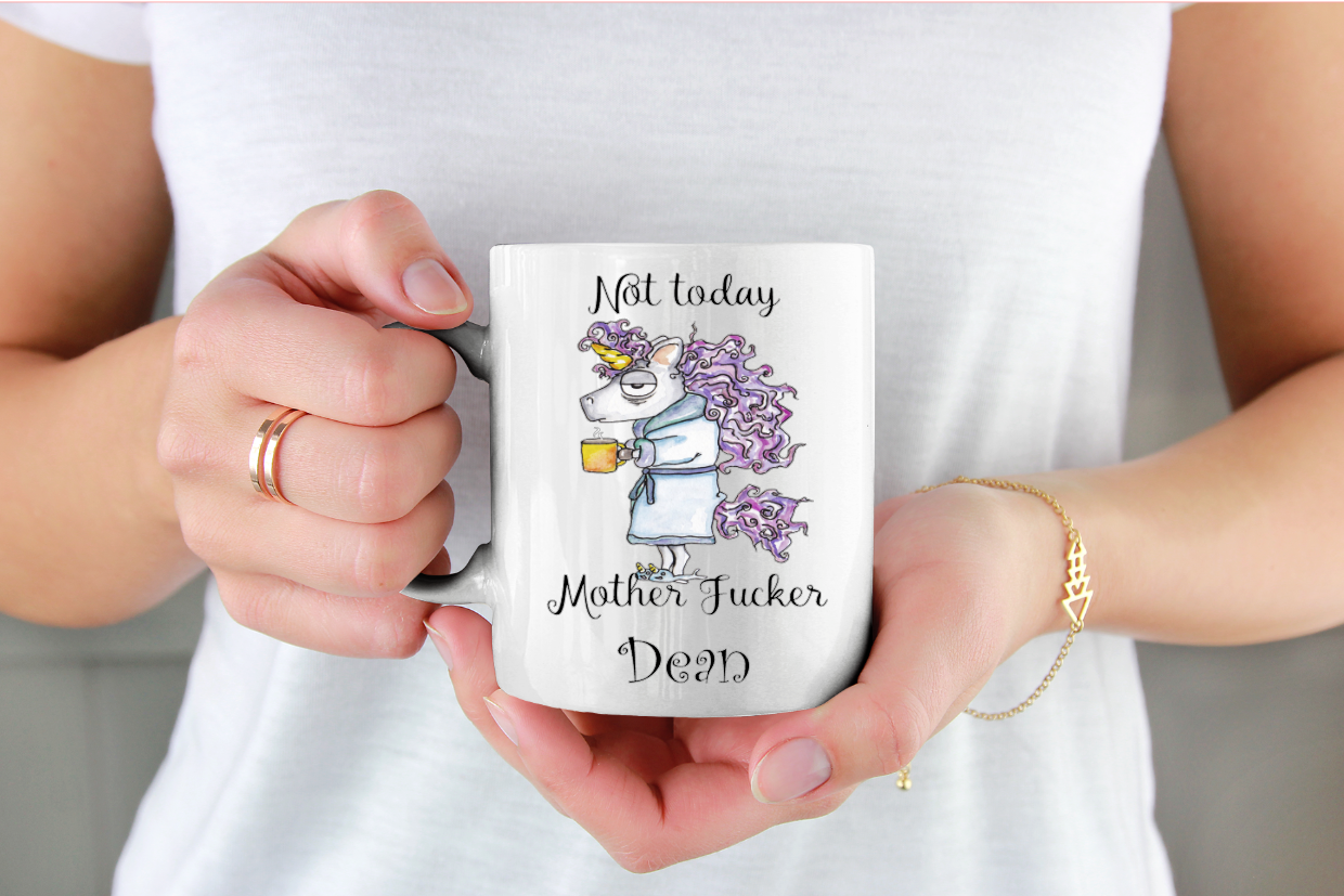 Not Today - Rude Cup - Snazzy Dudds