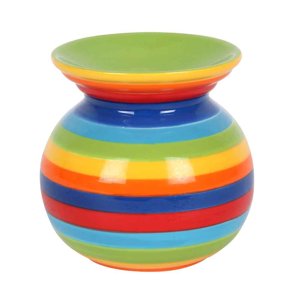 Rainbow Stripe Pride WAX MELT / OIL BURNER - Snazzy Dudds